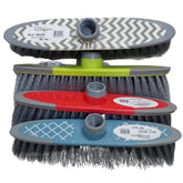 INDOOR BROOM SOFT EDGES ASSORTED PATTERNS (BA 1604D1)